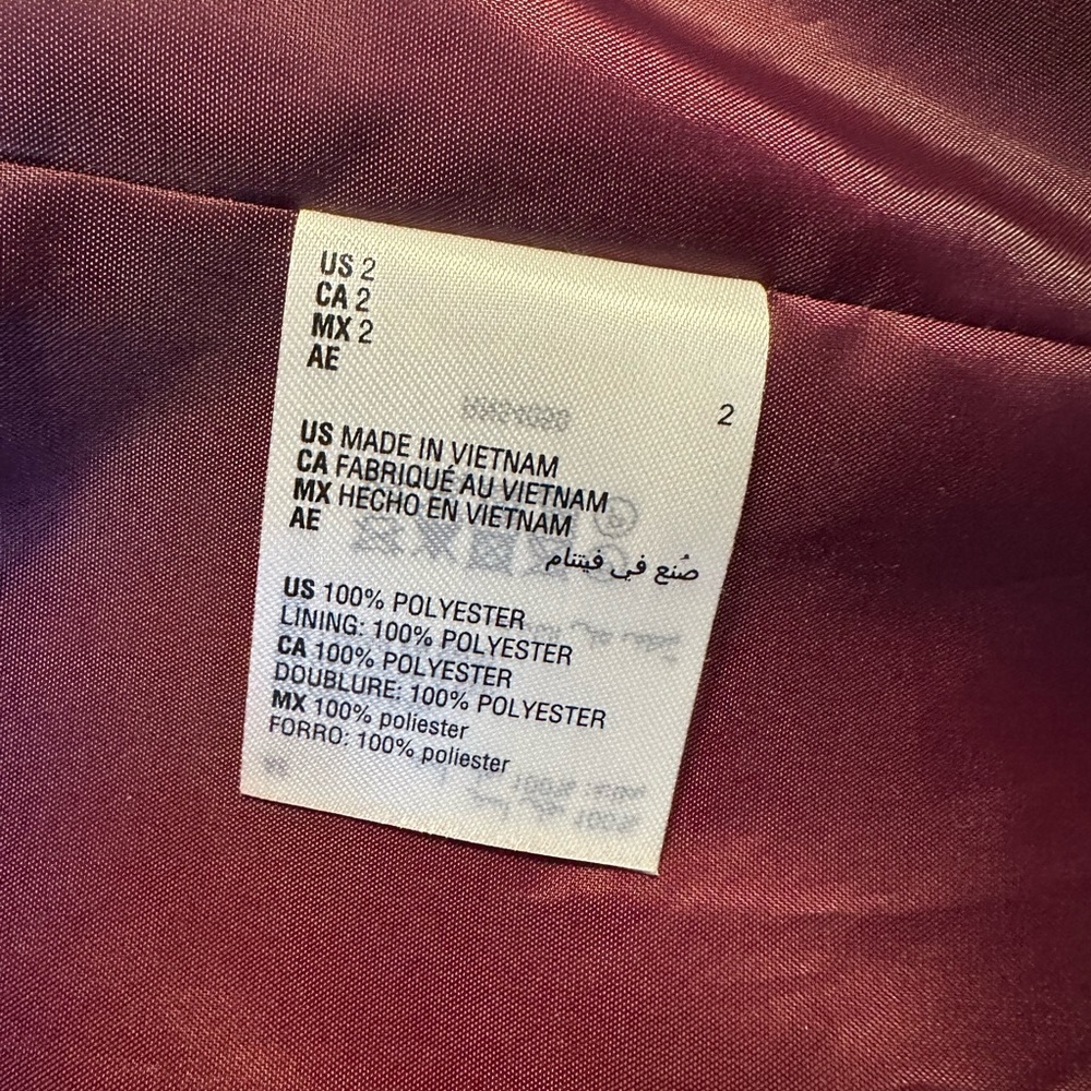 Bar III Gold and Brown Women's Blazer - SIZE 2 - Picture 9 of 9